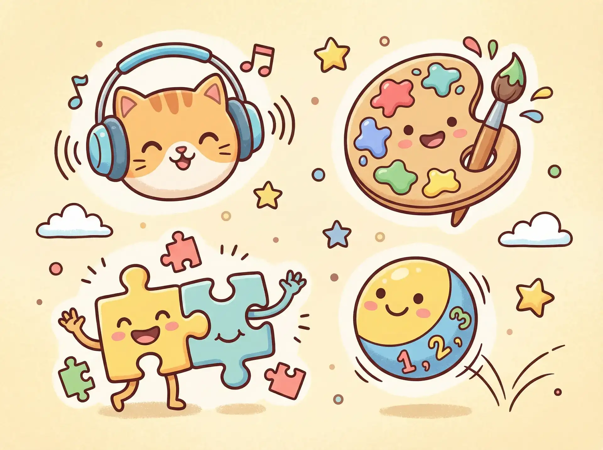 小朋友的手工作品 - 无限资源日本2019版 益智创作